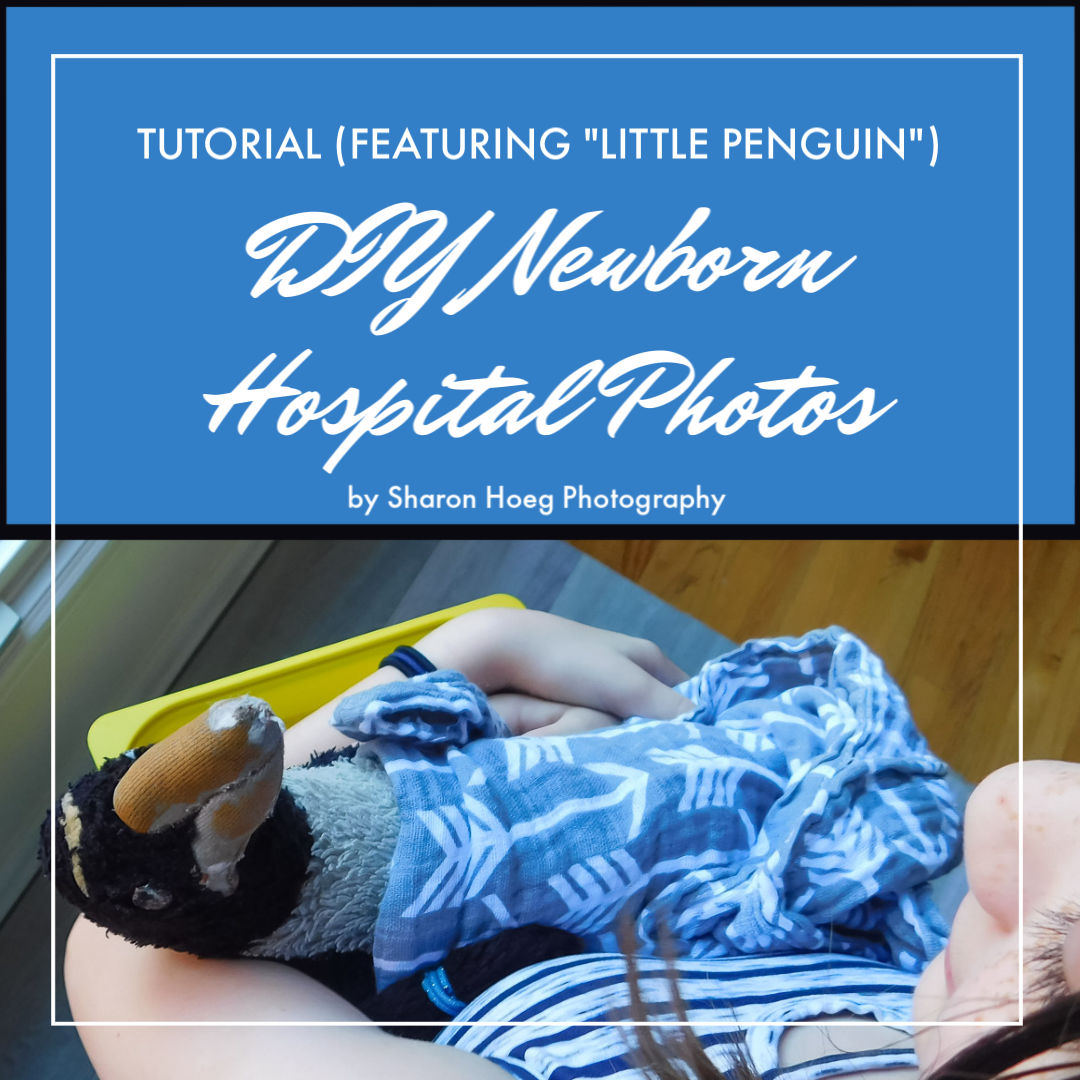 DIY Hospital Newborn photos tutorial