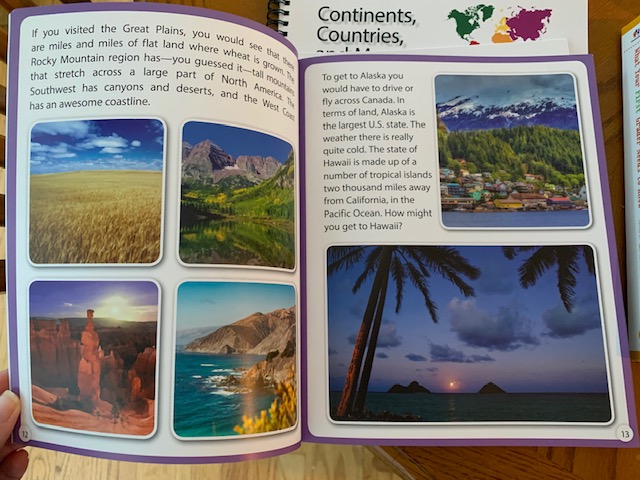 Core Knowledge Continents Maps book