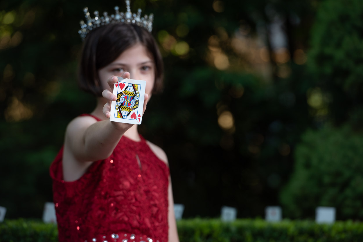 Queen of Hearts Card