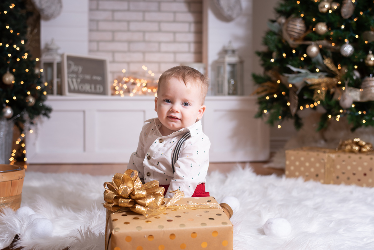 Baby's First Christmas, Photo Session Milford MIni session